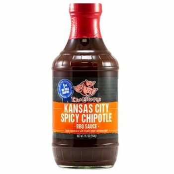 Three Little Pigs Spicy Chipotle BBQ Sauce 19,7 oz.