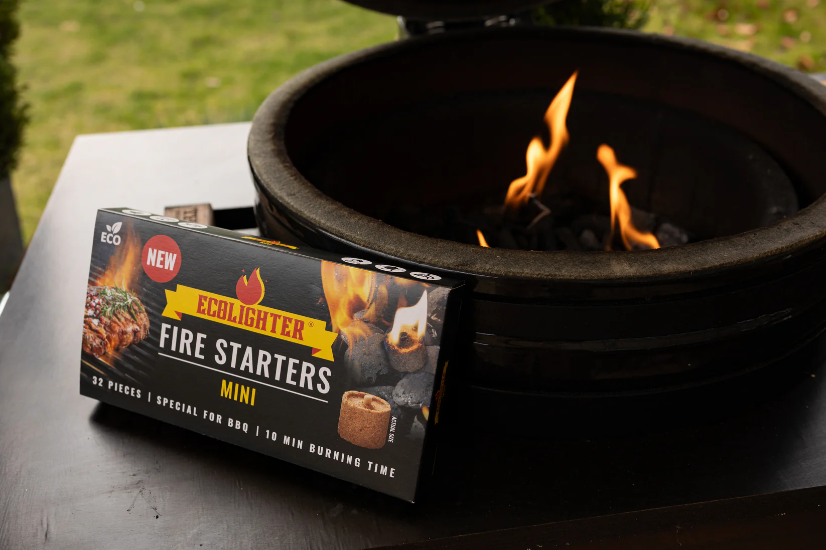 eco lighter mini 32st aanmaakblokjes kamado green egg plancha 9